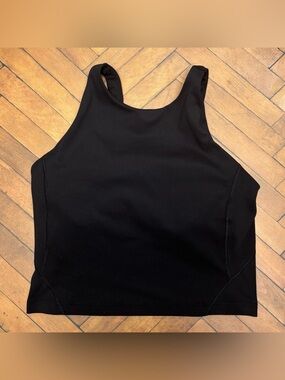 Lululemon Align High Neck Tank Top In Black Size 6